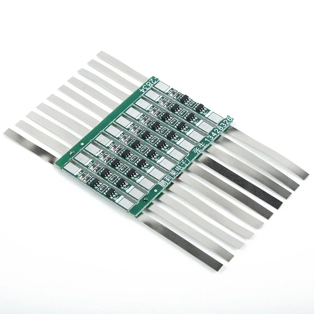 10pcs/set 3A Battery Protection Board For 3.7V Li-ion Lithium Battery W/ Solder Be JB Over Current Protection Function