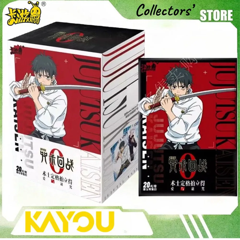 Kayou Official Jujutsu Kaisen Official Trading Cards Booster Box -Yuji Itadori Satoru Gojo Ryomen Sukuna Cards with Rare Holo