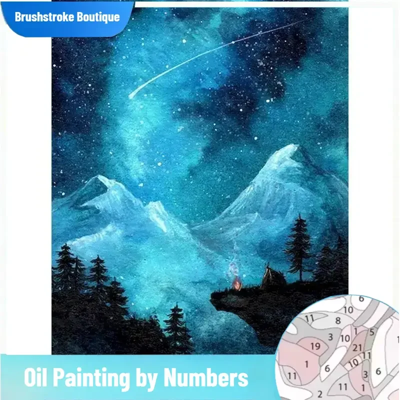 

Безрамная картина маслом «сделай сам», по номерам, пейзажные картины по номерам, акриловые наборы для украшения дома, подарок