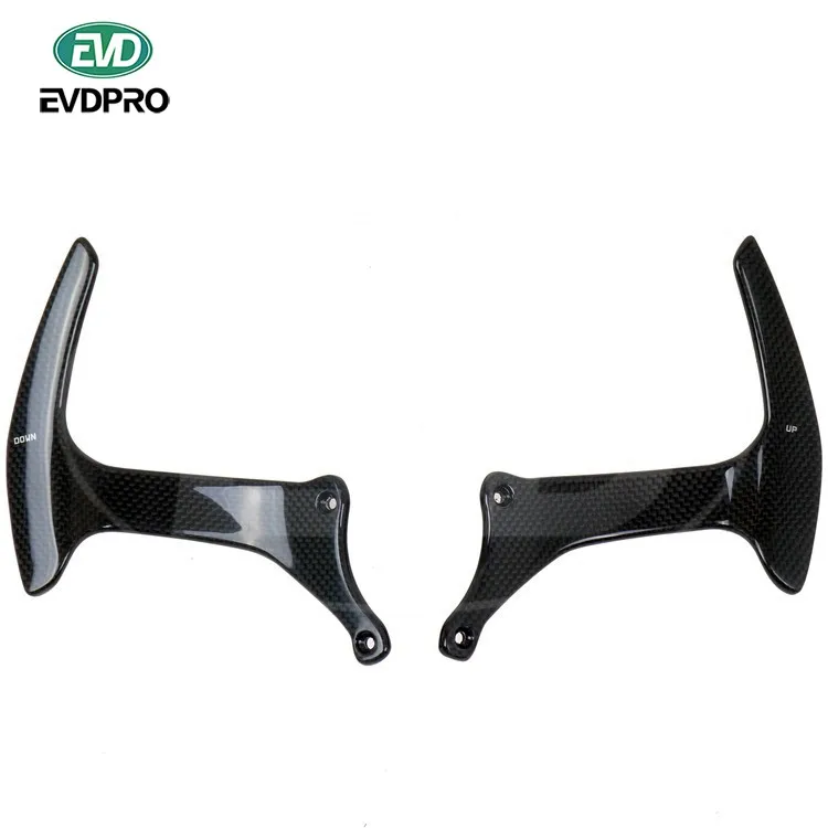 

For Ferrari 458 Italia and Spider and Speciale 2011-2016 F12 Style Dry Carbon Fiber Shift Paddles