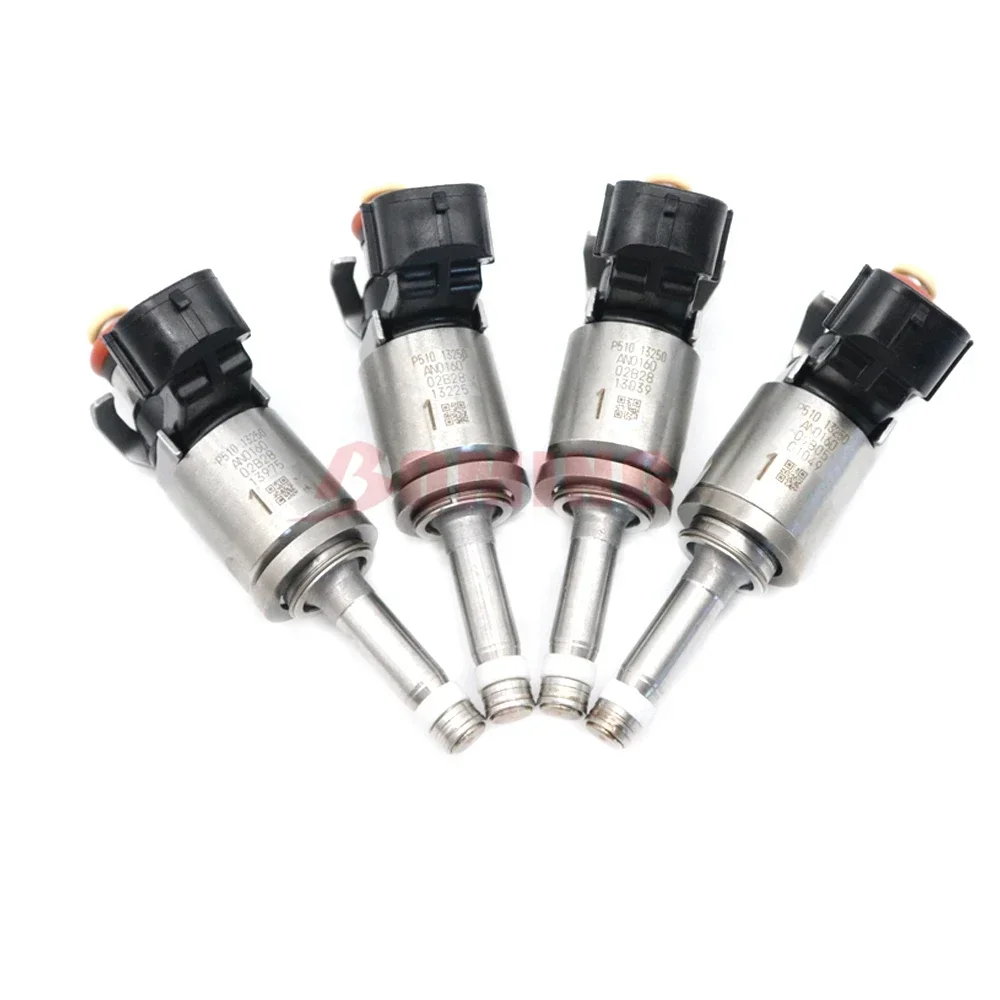 P510-13-250 4PCS Car Fuel Injectors For Mazda 2 1.5L 2WD 2016 3 MX-5 CX-3 P51013250 PY01 13250 P510 13  250