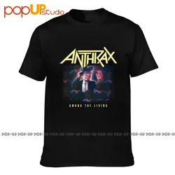 Anthrax Among The Living Heavy Thrash Metal Speed Music Band T-shirt Tee Shirt Cute High Quality