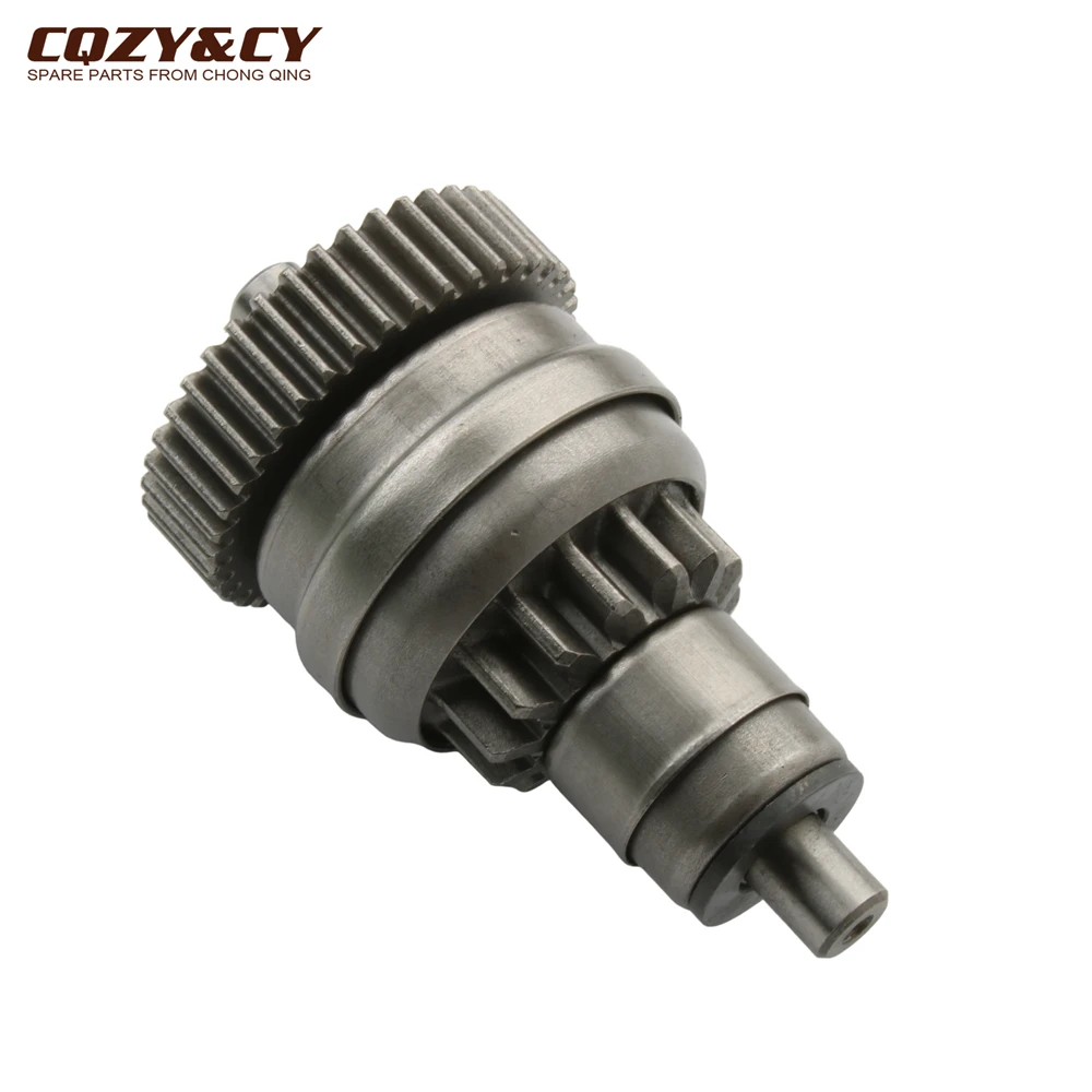 Pinion Assy Starter For Vespa Et4 Eu 3 Gts 125 Lxv Lx 4T Fl Ie Gtv S 125cc 100254730 82612R 14T/40T