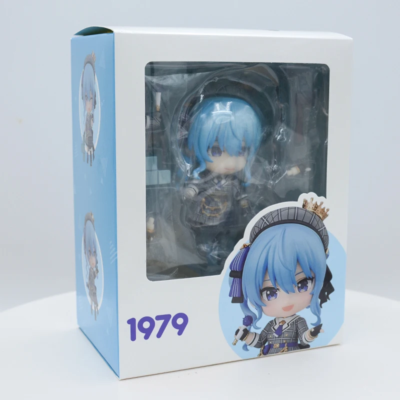# Figura de Anime de Hoshimachi Suisei, YouTuber Virtual de 1979, Figura de Acción de Gawr Gura/Usada Pekora, Muñeca Coleccionable, Juguete de Regalo