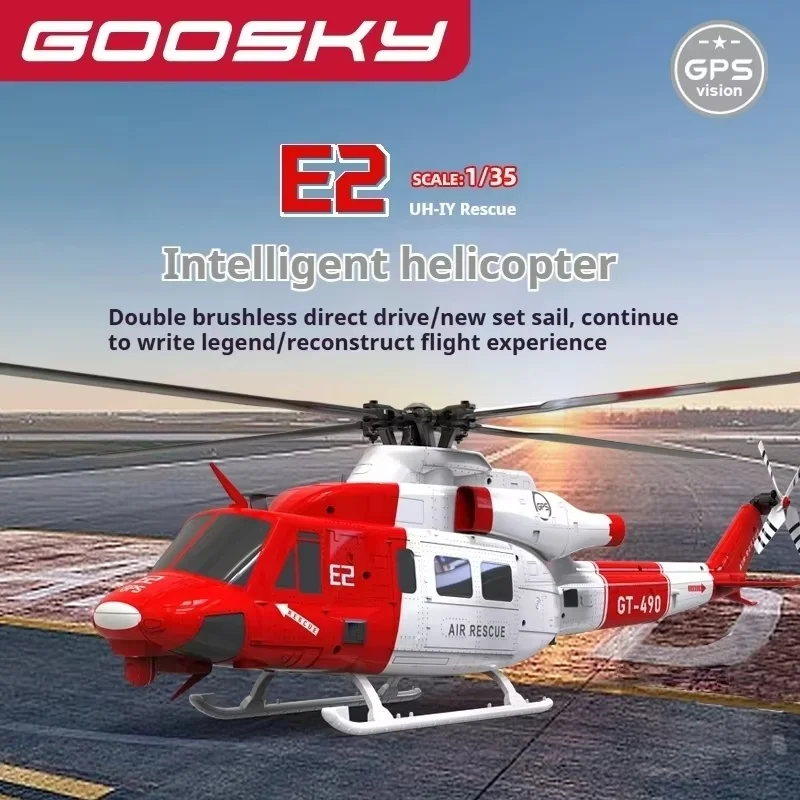 

Goosky E2 1:35 Gps Intelligent Imaging Real Machine Uh-1y Helicopter Baf050004 Remote-Controlled Aircraft Bnf/Rtf