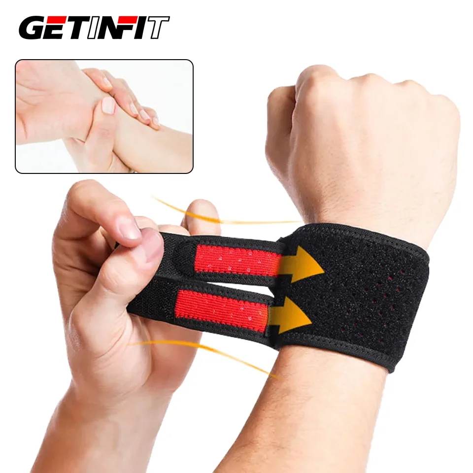 Adjustable Tfcc Wrist Compression Strap Wrist Support Tendinitis Sprain Carpal Tunnel Arthritis Protector Daily Wrist Discomfort