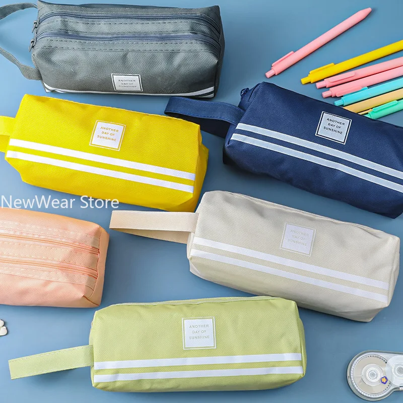 Fashion Travel Storage Cosmetic Bag Waterproof Toiletry Wash Kit Storage Hand Bag Pouch for Women Men Male Kid Pencil Case Bag