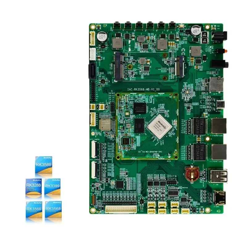 2026 Industrial control motherboard rk3568 arm 4K lvds Linux android 11 develop board for Vending machine