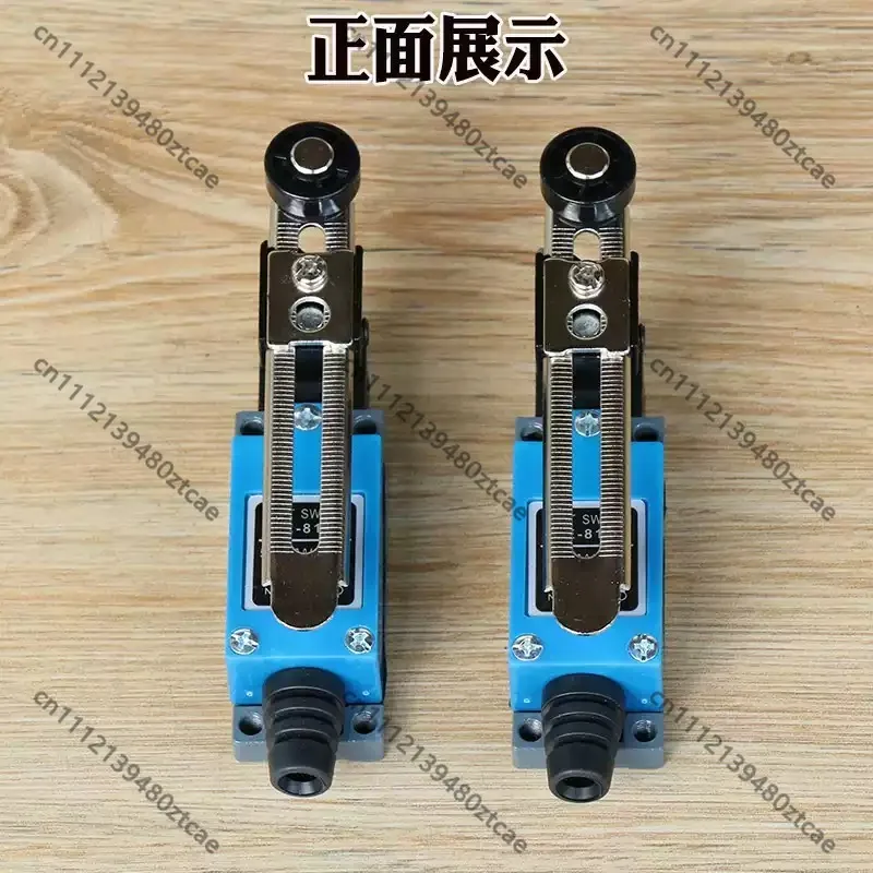 Micro Limit Switch, Roller‑Actuated Mechanical Contact‑Type Position‑Limiting Sensor With Adjustable Lever
