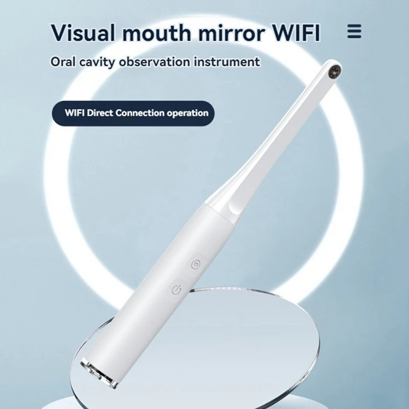 Visual Oral Mirror Wireless Visual Intraoral Skin Viewing Care Endoscopic Camera HD 1080P  Endoscope