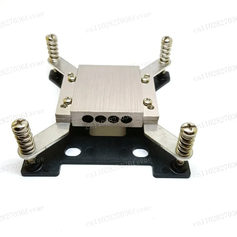 

Крепежная пластина для тепловых трубок 115X 1200/1700 AM4 AM5, алюминиевая, никелированная, для тепловых трубок 4-6 мм