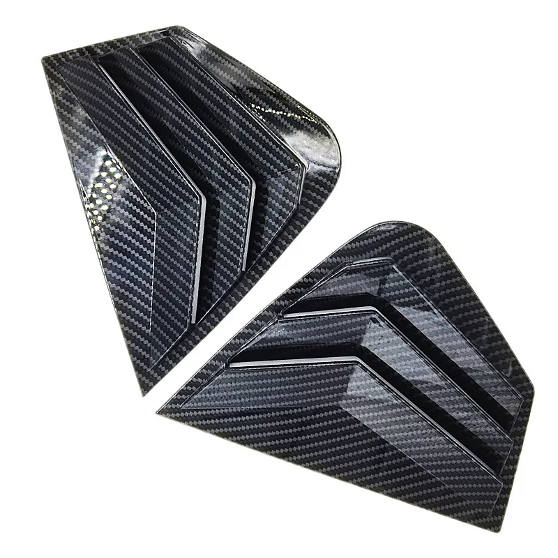 

Rear Side Window Blinds Trim Cover Louver For KIA Optima K5 2011-2015 Stickers Frame ABS Carbon Fiber Auto Car Accessories