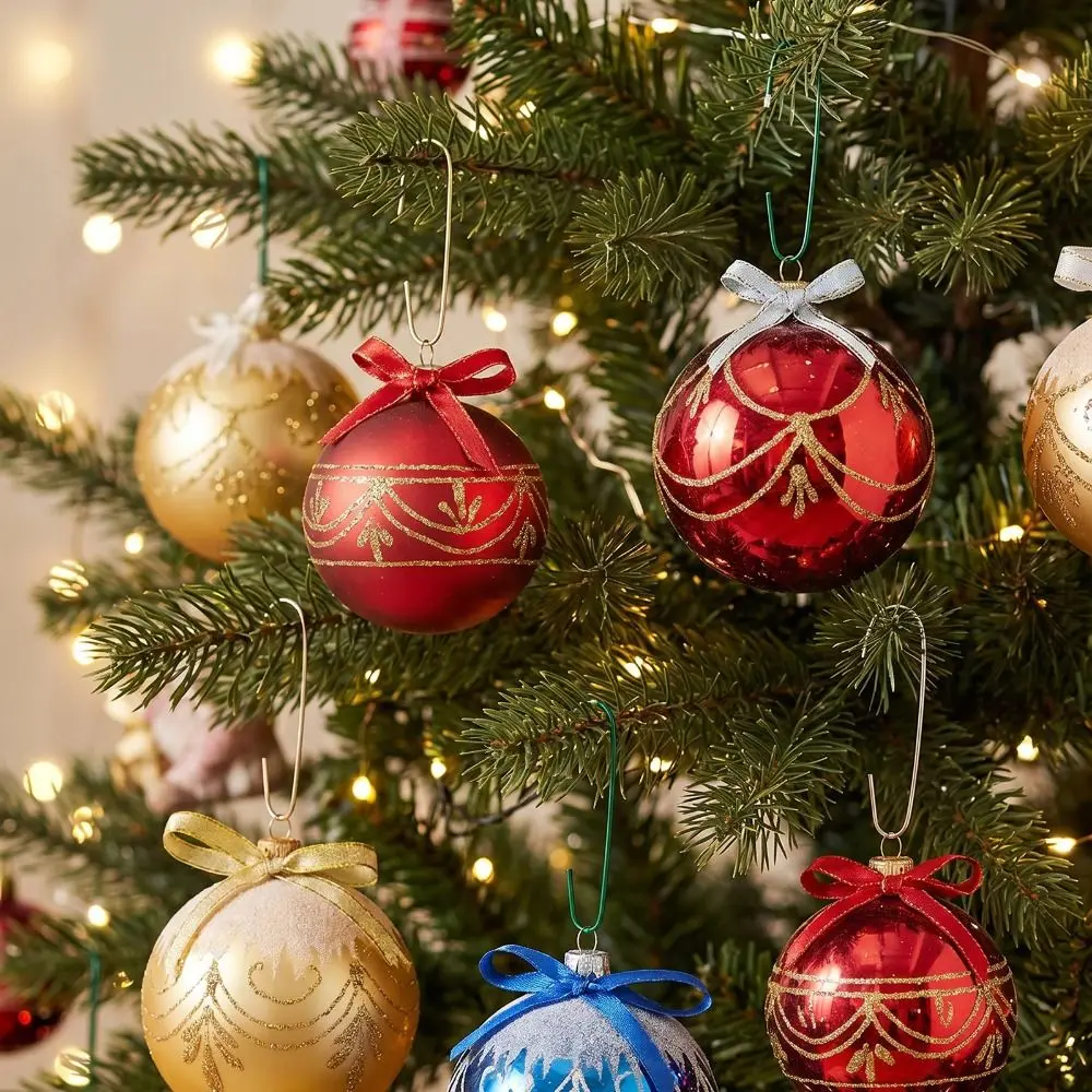 Stainless Steel Christmas Ornament Hooks Iron Material Non-Slip Design Tree Decor Hanger Hook Versatile Use 100Pcs 300Pcs