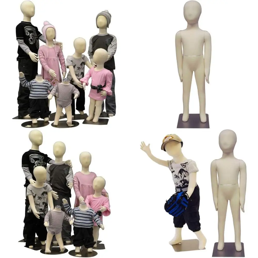 

Гибкий манекен унисекс для детей 3 лет с полностью подвижным телом и съемными руками