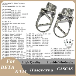 For Beta KTM Husqvarna GASGAS Aluminum Foot Peg Footrest Pedals 125 250 350 390 400 430 450 480 498 500 RR 2T 4T