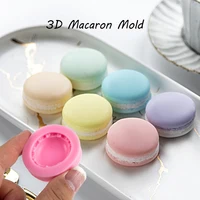 Molde de Silicona 3D con Forma de Macarrón