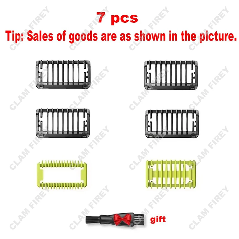 دليل مشط الحرس لشفرة واحدة ون بليد QP2520 QP2630 QP2724 QP2834 QP6510 QP6520 QP6531 ماكينة حلاقة كهربائية أداة تهذيب اللحية