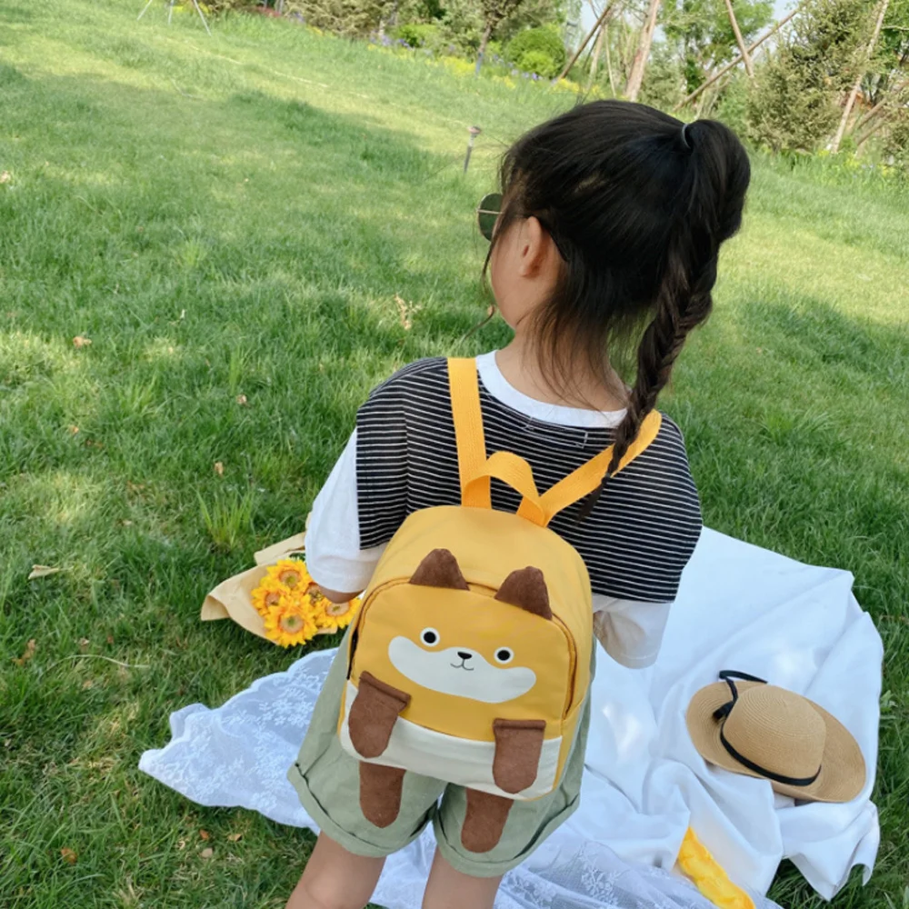 Sac à dos de dessin animé pour enfants, pour garçons et filles, anti-perte, joli et mignon, pour écoliers