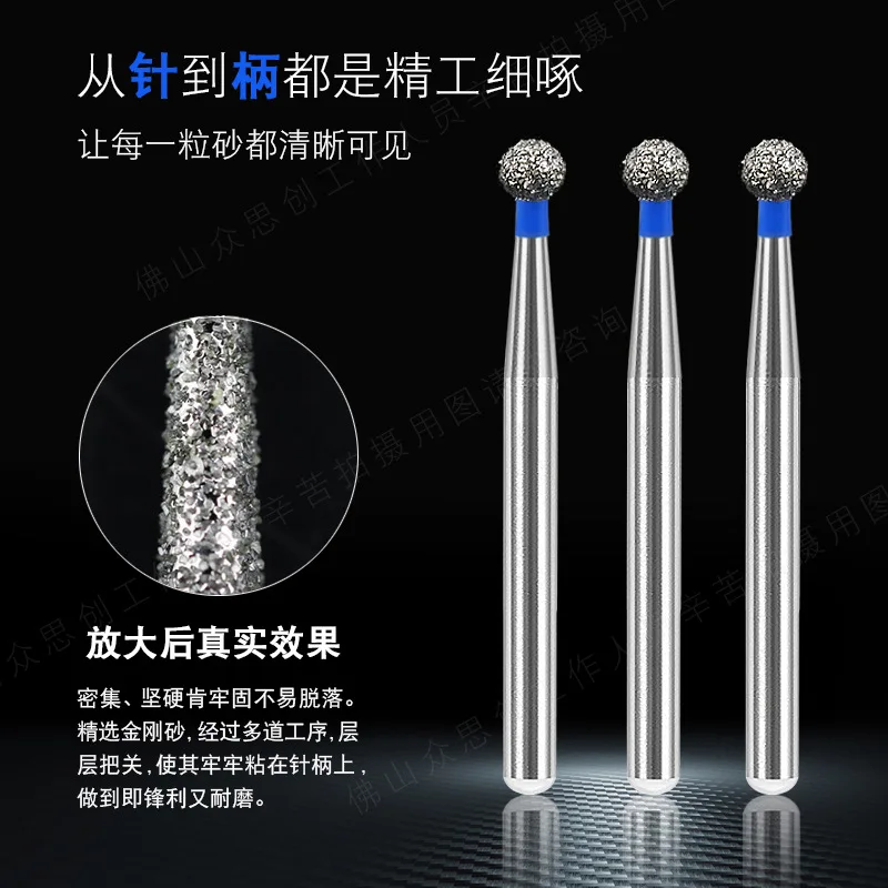 100pcs Dental Diamond burs FG BR-series ( BR-30,BR-31,BR-40,BR-41,BR-45,BR-49 )