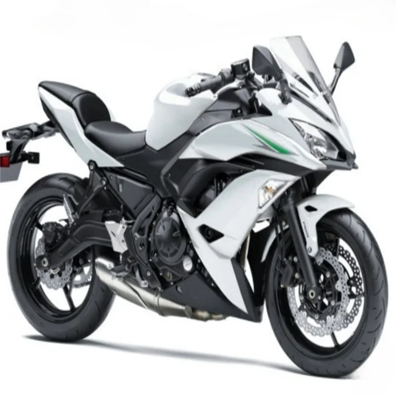 Fit For KAWASAKI Ninja 650 2017 - 2019 2018 EX650 ER-6F Motorcycle ABS Fairing Bodywork Kit white black