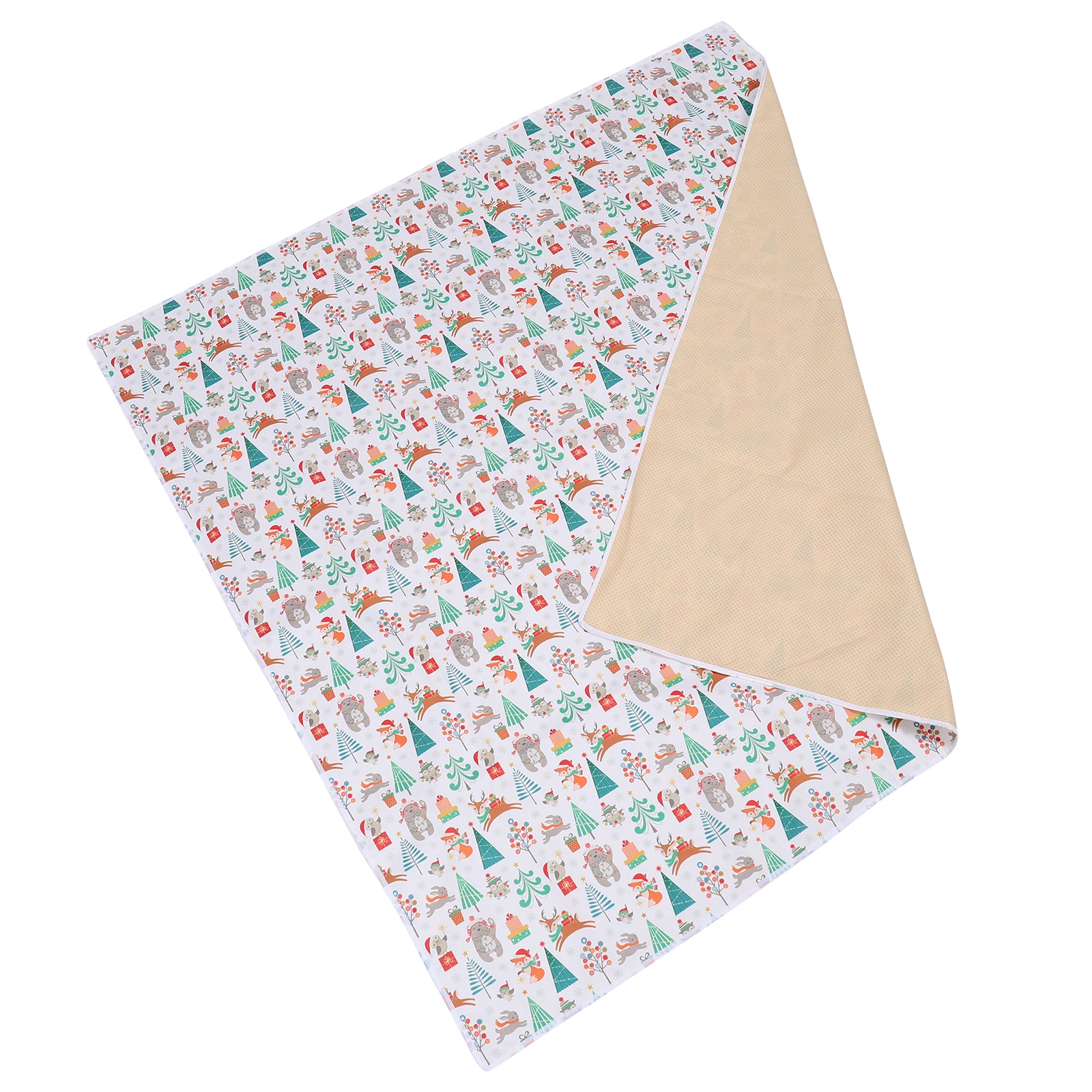 

Non slip Floor Mat Waterproof Pad Baby Activity Food Catcher High Chair Playtime Picnic Camping Lightweight
