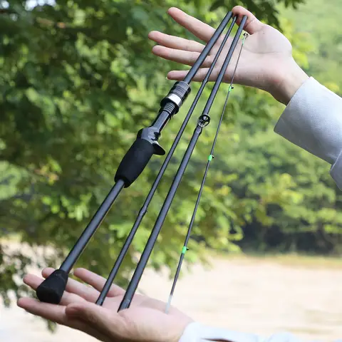 Sougayilang Casting Spinnfiskespö 1,8-2,1 m Ultralätt kolfiberspö 4 sektioner med EVA-handtag Betekastfiskespö 10 best sales sougayilang fiskespö - №7