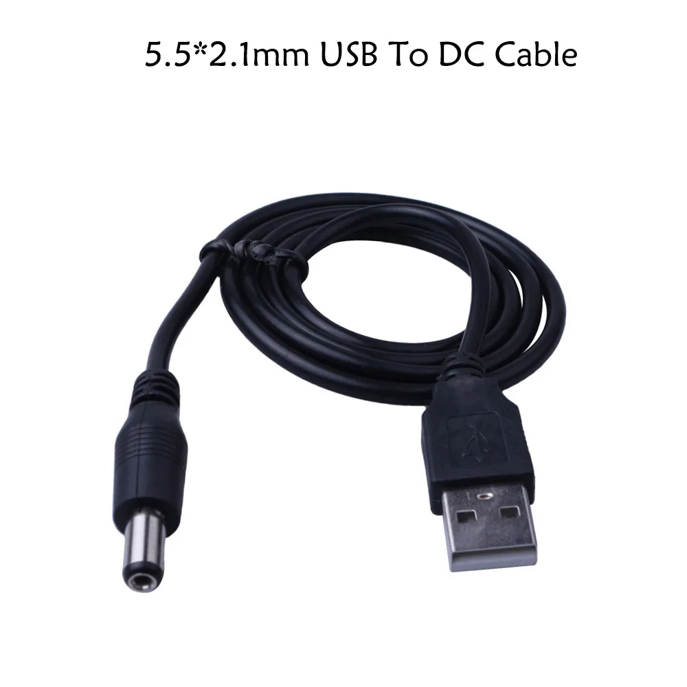 

5.5*2.1mm USB to DC 3.5mm Power Cable r Barrel Quick Connector For MP3/MP4 Plug 5V Charger powe