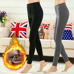 여성용 양면 보온 속옷, 따뜻한 하의 란제리 잠옷, 가을 용수철 바지, 따뜻한 베이스 여성 의류