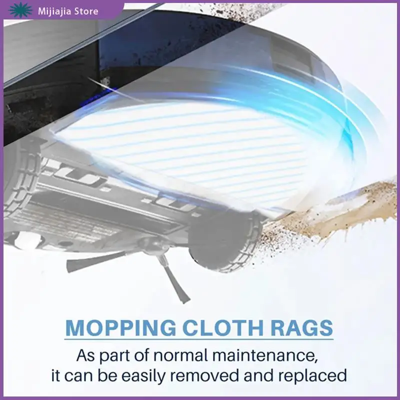 30 قطعة منصات ممسحة قوية يمكن التخلص منها لـ Ecovacs Deebot OZMO T8 AIVI T8 Max T9 AIVI AIVI + مبيعات أجزاء المكنسة الكهربائية