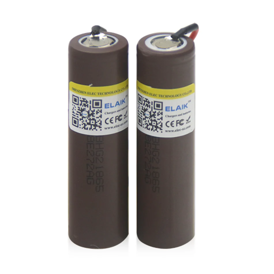 Linie-batería recargable de alta descarga, Cigarrillo Electrónico de 18650 mah, 30a, alta resistencia, para hg2, 1-20 unidades