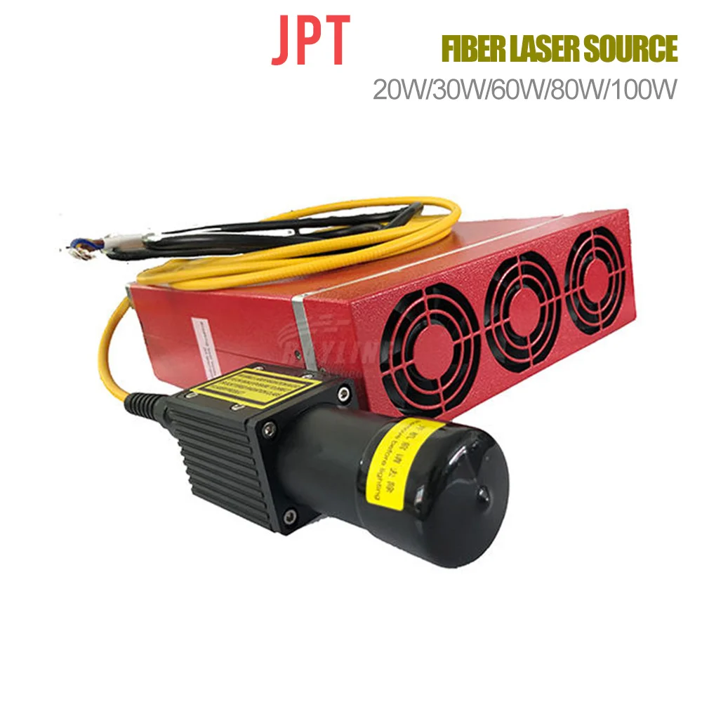 JPT Laser Source 20W 30W 60W 80W 100W Laser Generator For Fiber Laser Carving/Cleaning/Welding Machine Wholesale