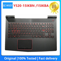 NEW Original For Lenovo Y520-15IKBN Y520-15IKBA Layout With Touchpad Backliting Keyboard Upper Case Palmrest 5CB0N00298 US