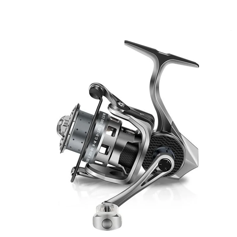 WOEN Micro matter Spinning wheel IS1000/2000 All metal shallow wire cup Luya Horse mouth pole Spinning reel