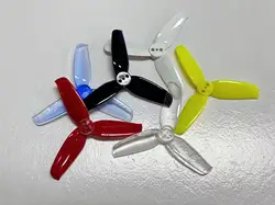 3 holes 6 colors Gemfan 2540 2.5x4.0 FPV PC 3 propeller Prop Blade CW CCW shaft through the machine more special motor 1105