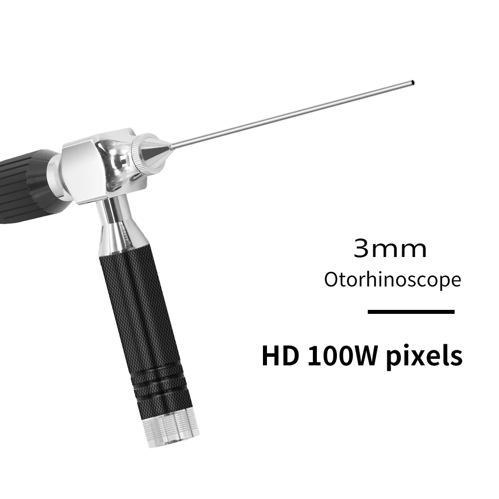 3MM Ear Cleaner High Precision Ear Wax Removal Tool with Camera LED Light PC Otoscope Smart Ear nose Endoscope