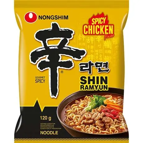 Zupa o smaku kurczaka instant Shin Ramyun spicy Chicken 120g - Nongshim