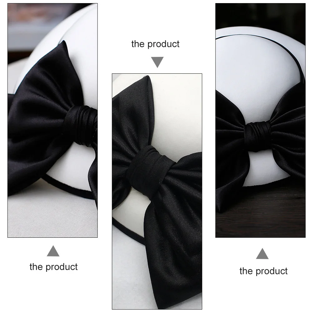 

1Pcs White Dress Hat Retro French Style Elegant Party Headwear for Women Banquet Wedding Accessory Hat