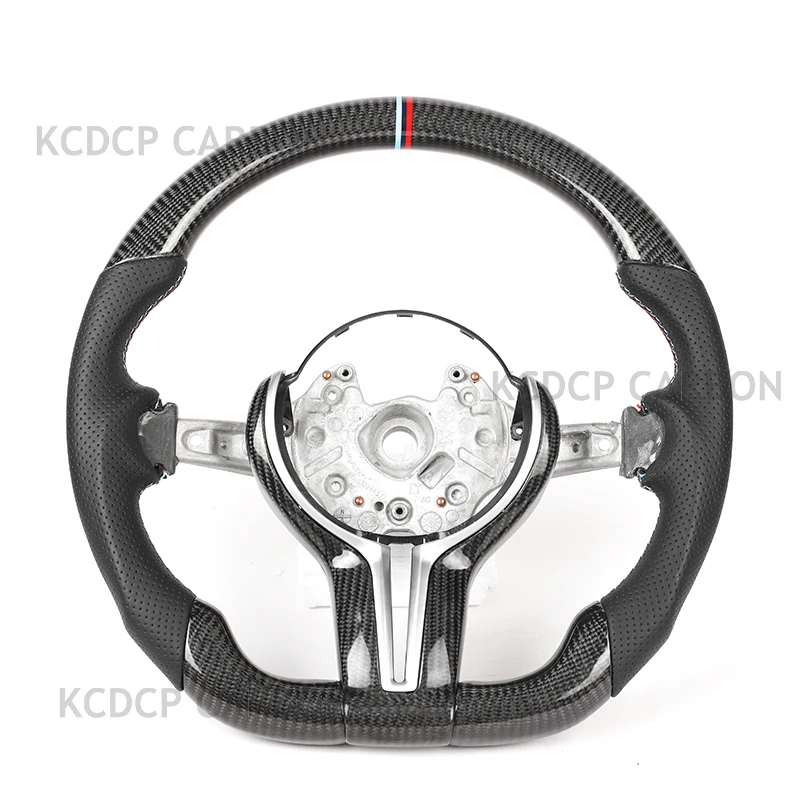 

For BMW F30 F31 F32 F34 F10 F18 F07 F20 F22 F23 F15 F16 F25 F26 M1 M2 M3 M4 M5 M6 X5M X6M F80 F11 M Carbon fiber Steering Wheel