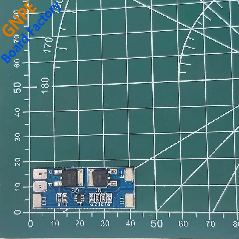 แผ่นป้องกันแบตเตอรี่ลิเธียมเหล็กฟอสเฟต2S 6.4/7.4V ที่มีประจุมากเกินไปคายประจุมากเกินไปไฟฟ้าลัดวงจรป้องกันกระแสเกิน