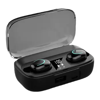 Su geçirmez kulakiçi kablosuz şarj durumda bluetooth kablosuz ile kablosuz kablosuz kulaklık bluetooth kulaklık