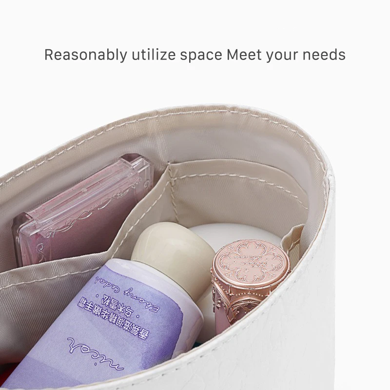 EverToner Microfiber paper Inner Bags For C Dempsey15 Bucket Bag Insert Bag Organizer Travel Portable Cosmetic Storage Tote