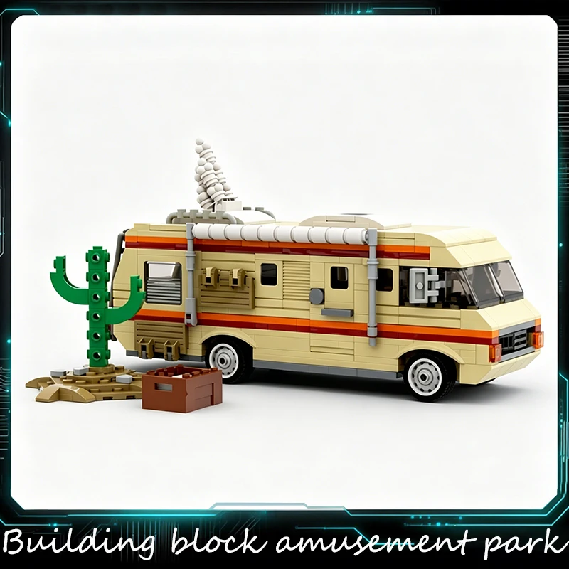 683 PCS MOC Famous Movie Series Building Bus Toy Accessories Educational DIY Toys Birthday Party For Boys Girls Christmas gifts