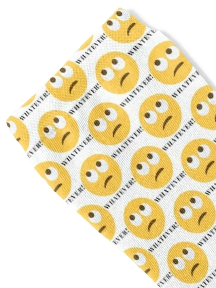 Whatever Rolling Eyes Emoji Socks Toe sports fashionable christmas gifts designer Ladies Socks Men's