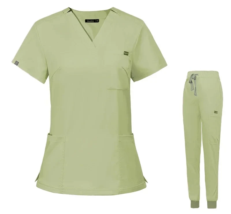 Commercio all'ingrosso sala operatoria uniforme medica Scrub ospedale lavoro Scrub Set forniture chirurgiche infermiera chirurgia dentale tuta abbigliamento da lavoro