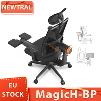 NEWTRAL MagicH-BP Ergonomic Chair with Footrest Auto-Following Backrest Adaptive Lower Back Support Adjustable Armrest Headrest