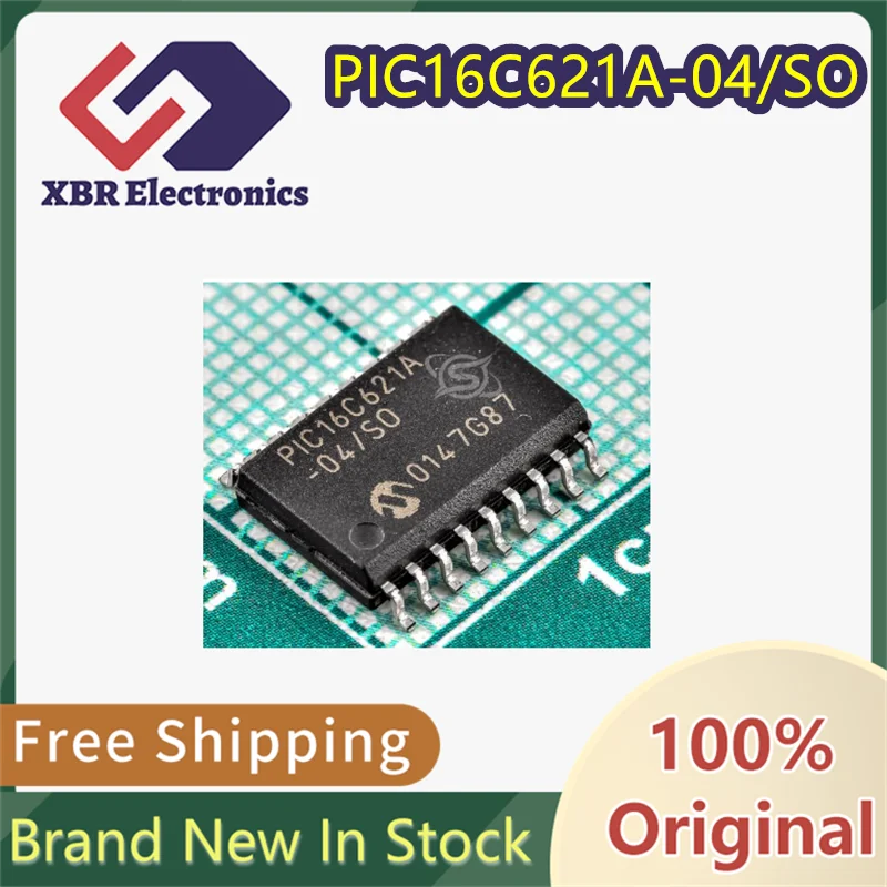 

(2/30 pieces) PIC16C621A-04/SO PIC16C621A SOP-28 Microcontroller Chip Brand New Genuine Original In Stock Free Shipping