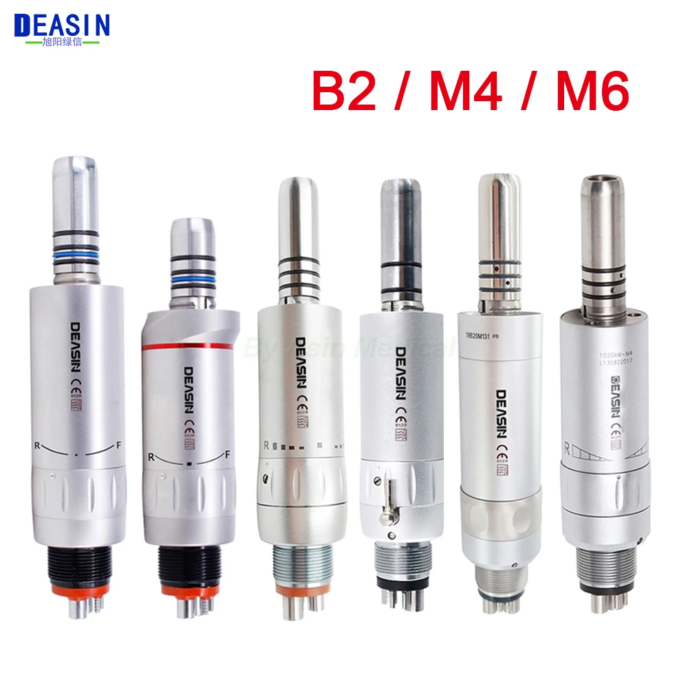 Dental Slow Low Speed External/Inner Water E-type 2/4 Hole Air Motor Handpiece Micromotor