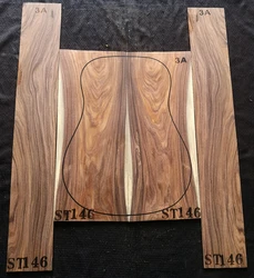 Pao  Ferro SOLIDE  Wood Guitar Back Side board Making Guitar Material parts accessories