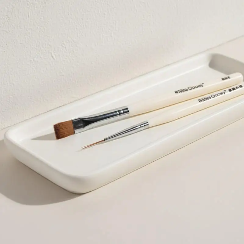 3D Carving Brush Professional Manicure Salon Tool Nails Art Liner Brush Elongated Lines Drawing Painting Nail Design Pen UV Gel view 4