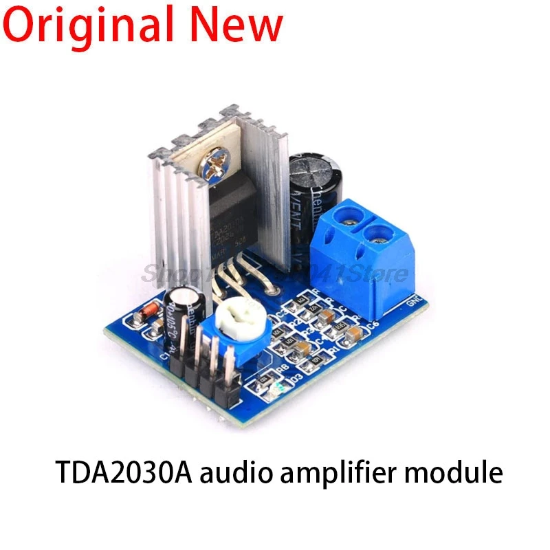 1pcs TDA2030A Module 6V 9V 12V Single Power Supply Audio TDA2030 Amplifier DIY Digital Circuit Board